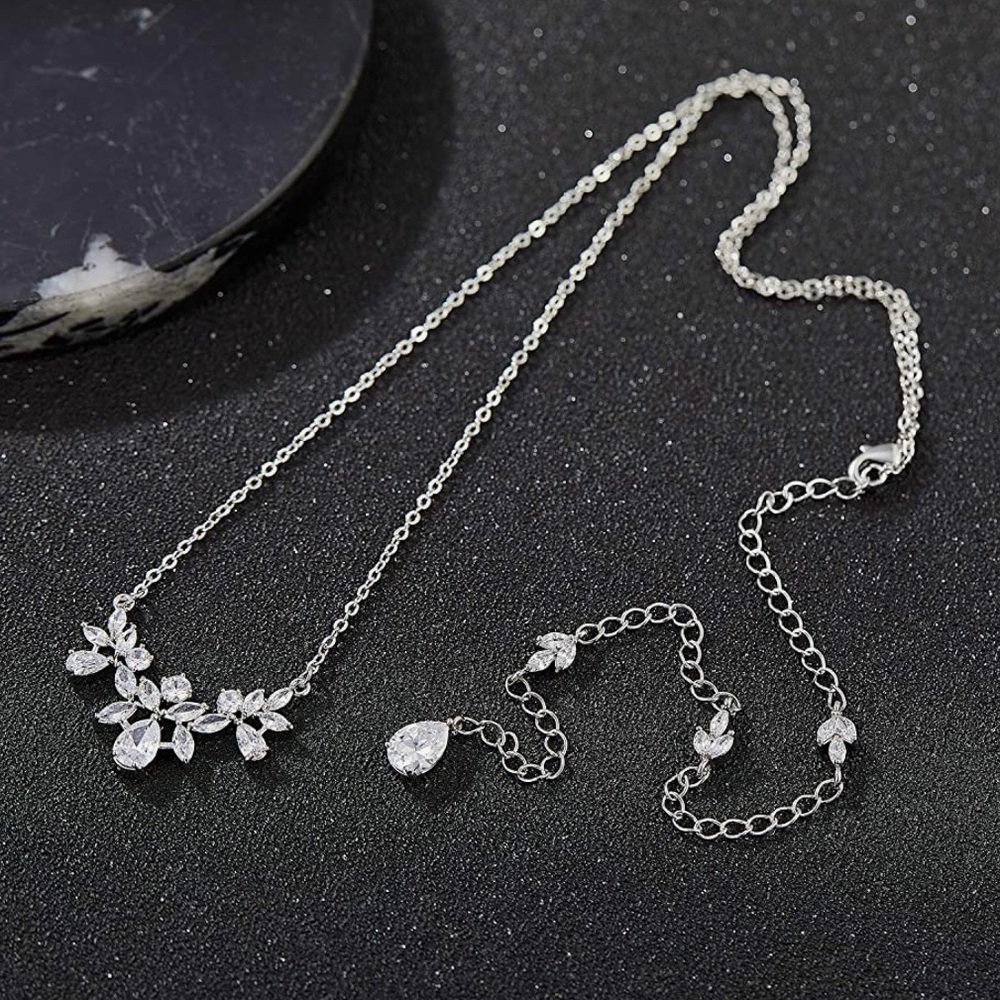 Crystal Backdrop Necklace